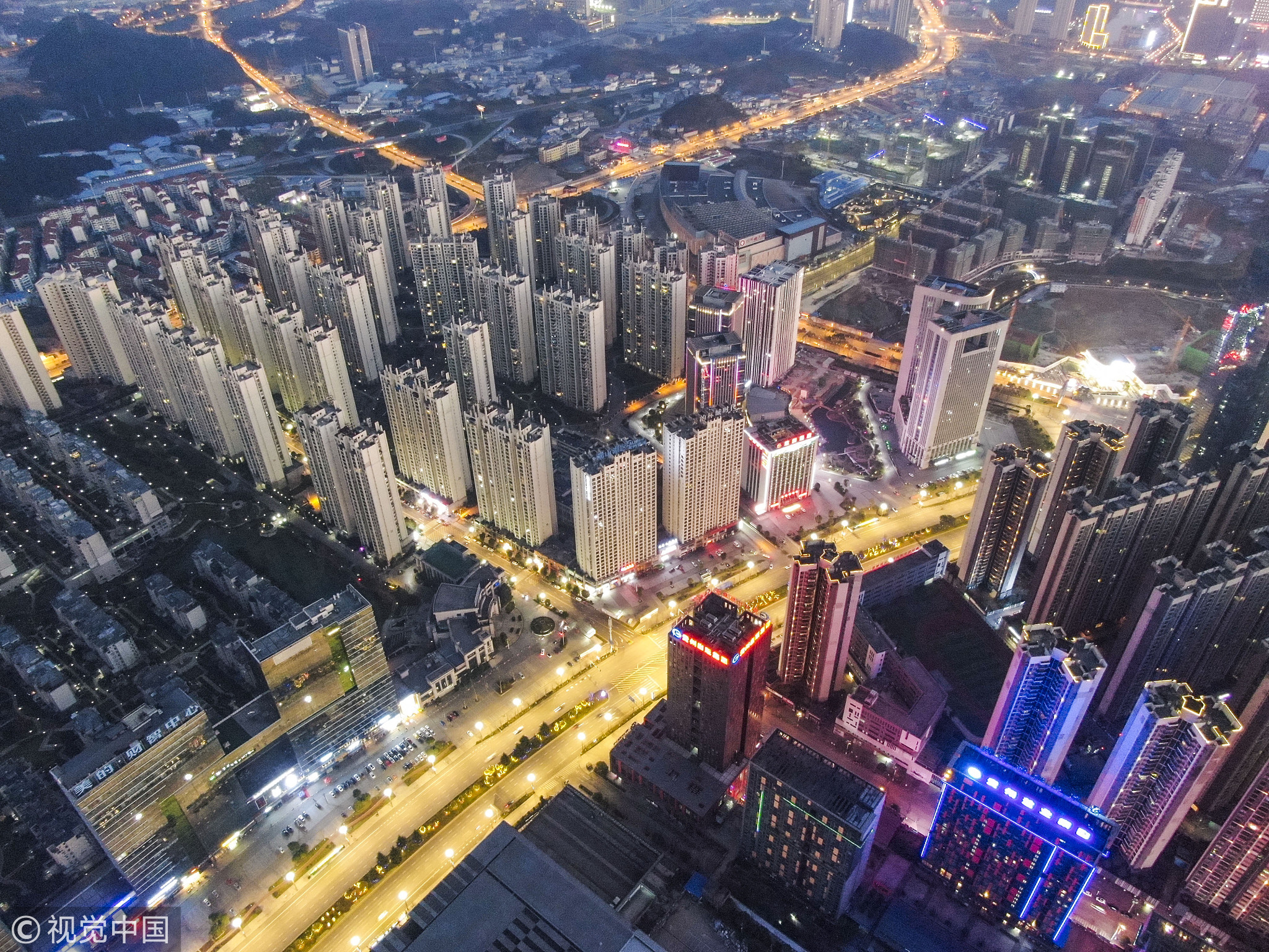 貴陽夜景